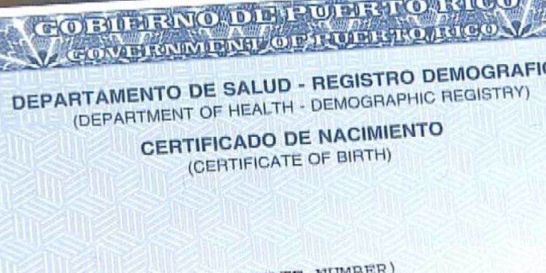 arma pasajero Cordelia Los quebradillanos podrán obtener el Certificado de Nacimiento en un  trámite más sencillo | Buenas Nuevas